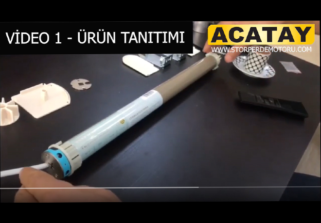 ACATAY - VİDEO 1 - ÜRÜN TANITIMI - NOVO MOTOR